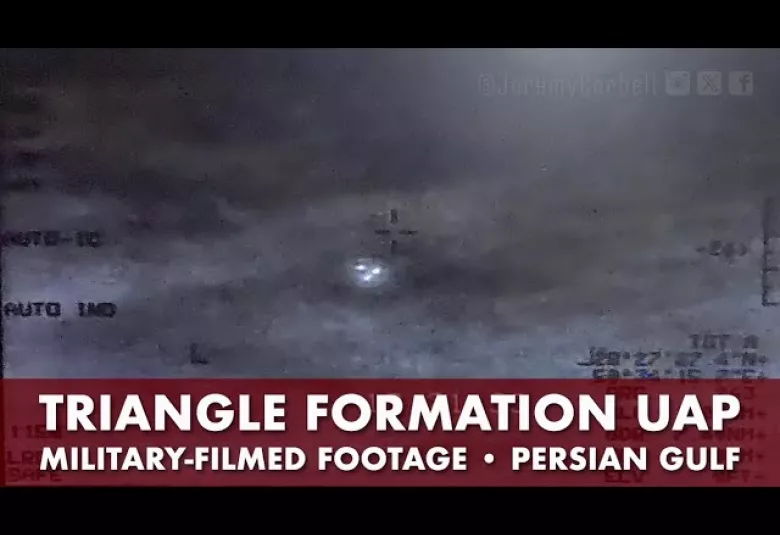 Basra Körfezi Üzerinde Üçgen Formasyonlu UFO